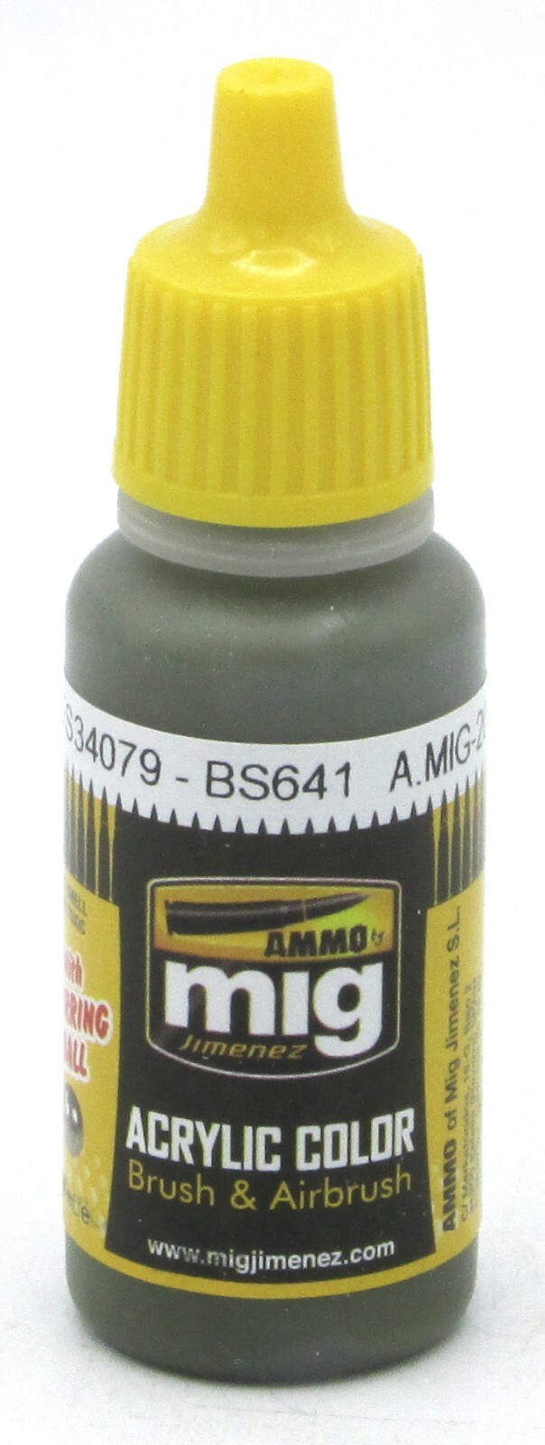 Ammo AMIG-206 RLM 81 FS 34079 BS 641 (17ml) Dark Green Acrylic Paint by Mig