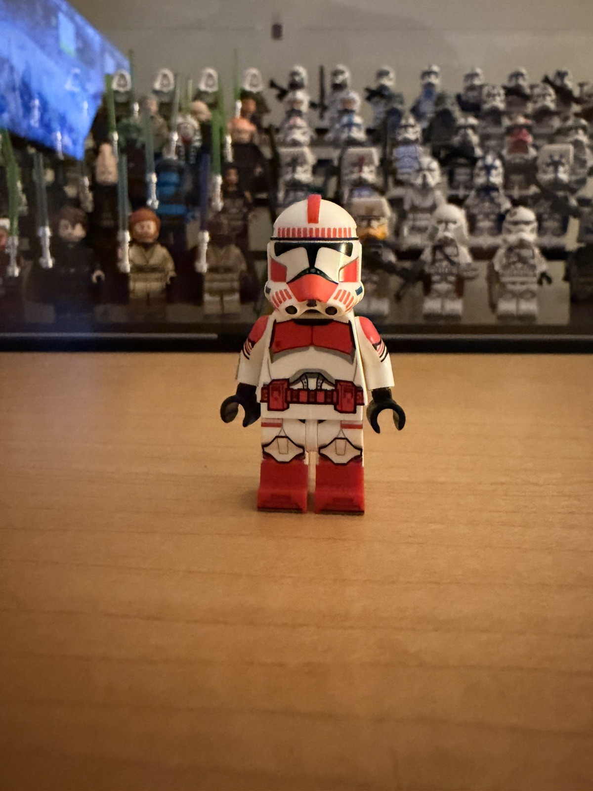 TrooperLabs V1 Shock Trooper PAD Printed Minifigure NEW (Holed Helmet)