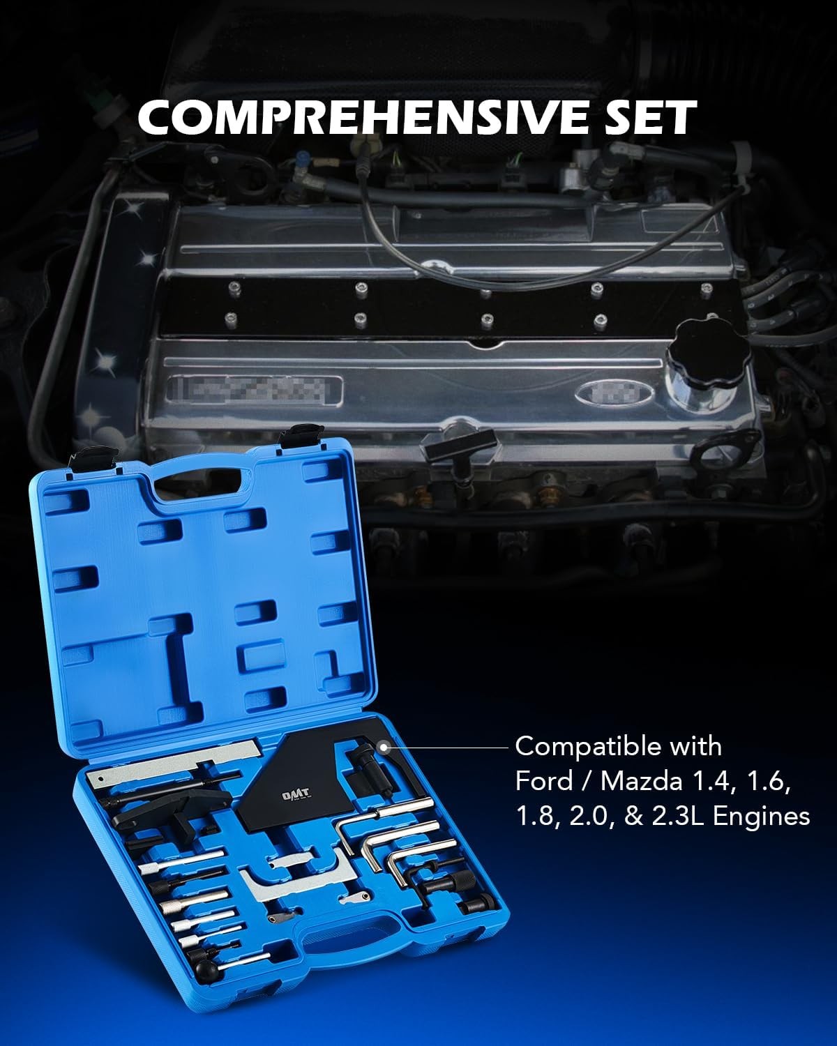Orion Motor Tech Engine Timing Tool Set, 24 Piece Camshaft Alignment...