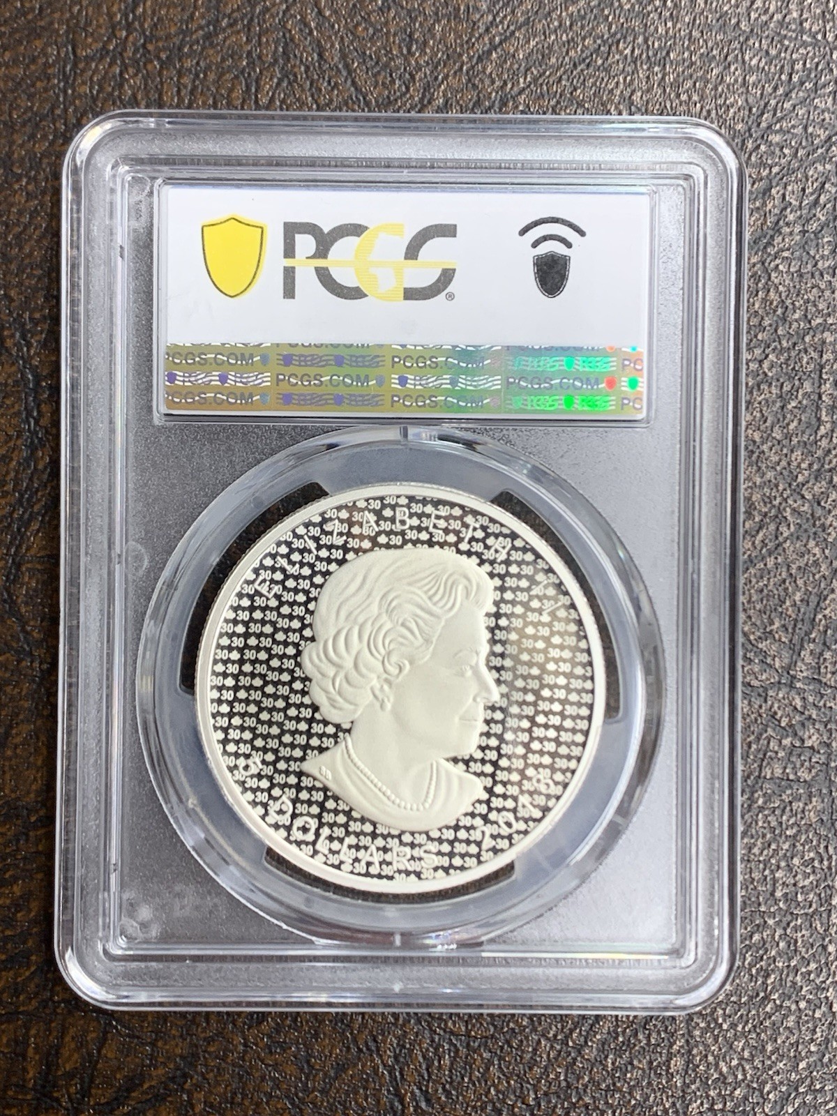 PCGS PR70 2018 $5 Silver Canada Maple Leaf Ag 30th Anniv. Modified RevPF aa