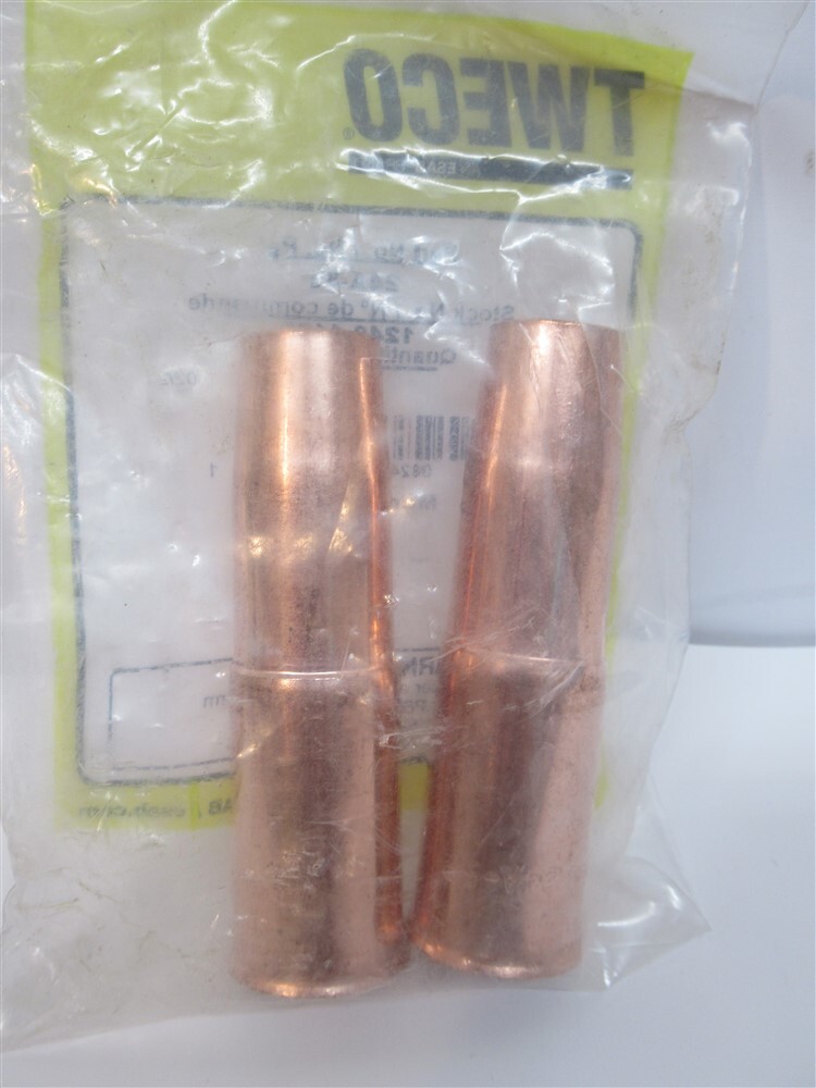 Tweco 24A-62, 5/8" Bore 24A Series Nozzle - 2 each