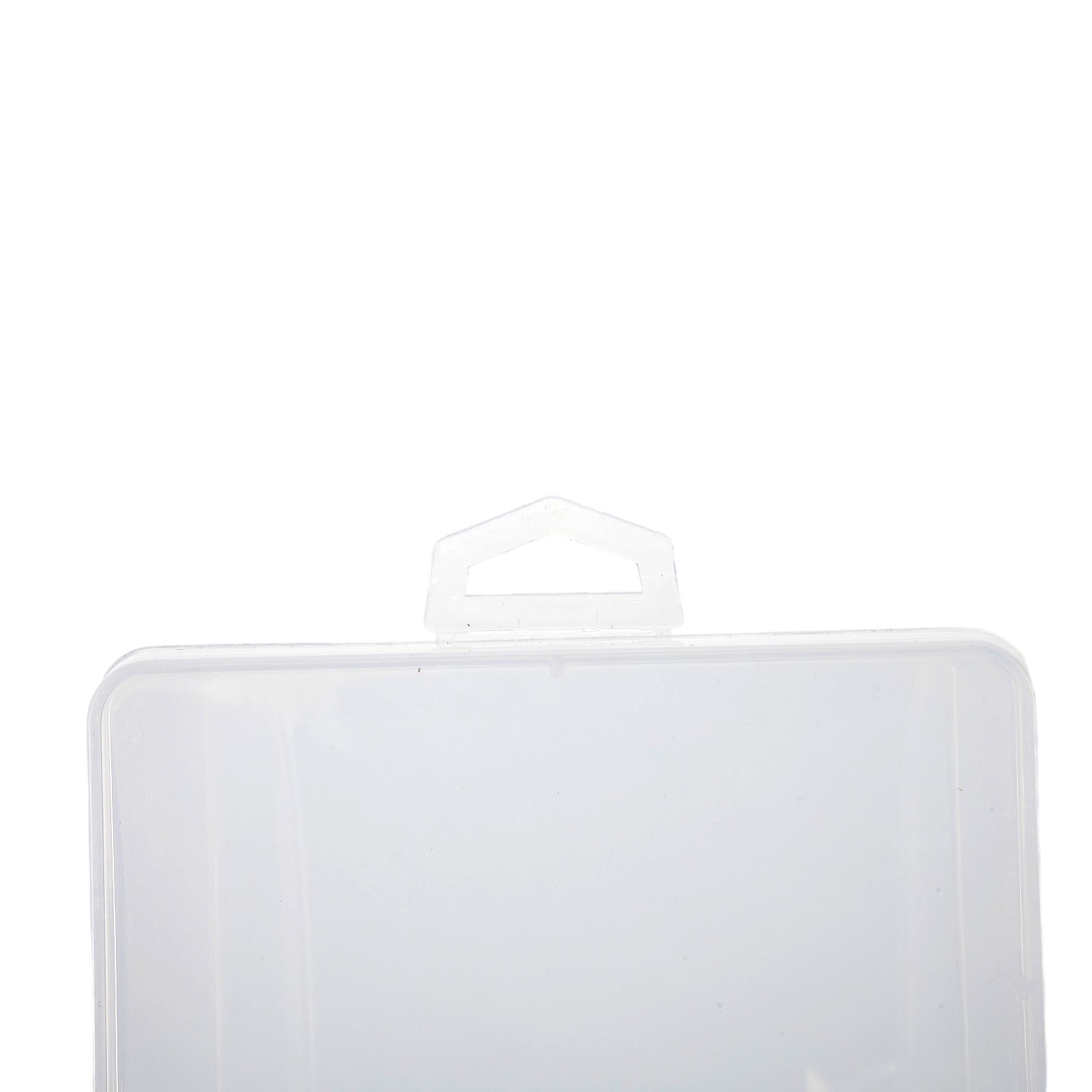 Plastic Storage Box Transparent With Lid Collection Container Organiser
