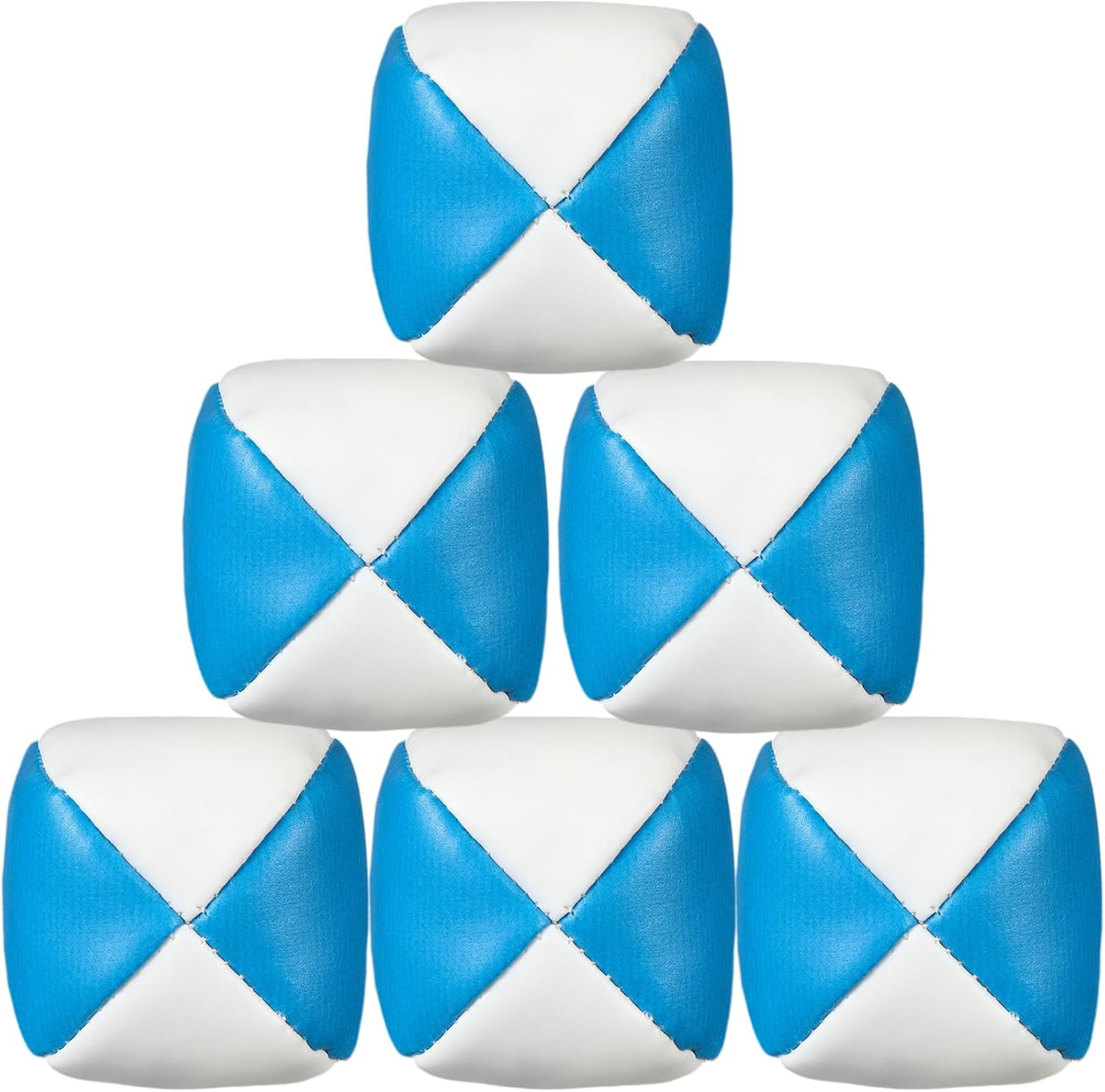 6 Packs Juggling Balls Set for Beginners, Quality Mini Durable Juggle Ball Kit,
