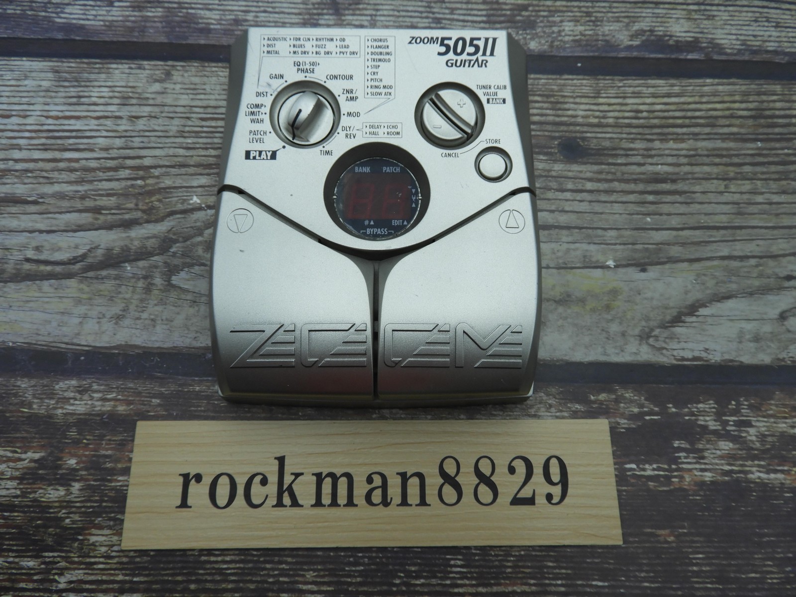 Zoom 505Ⅱ Multi-Effects Guitar Effect Pedal 505/2 from japan