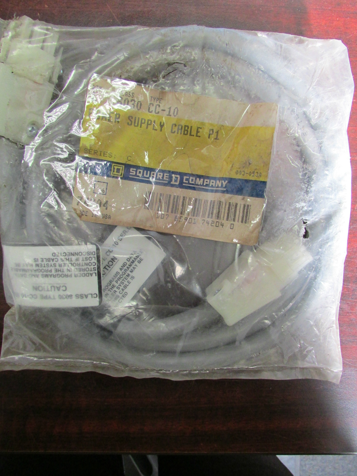 SQUARE D 8030 CC 10 P1 Power Supply Cable