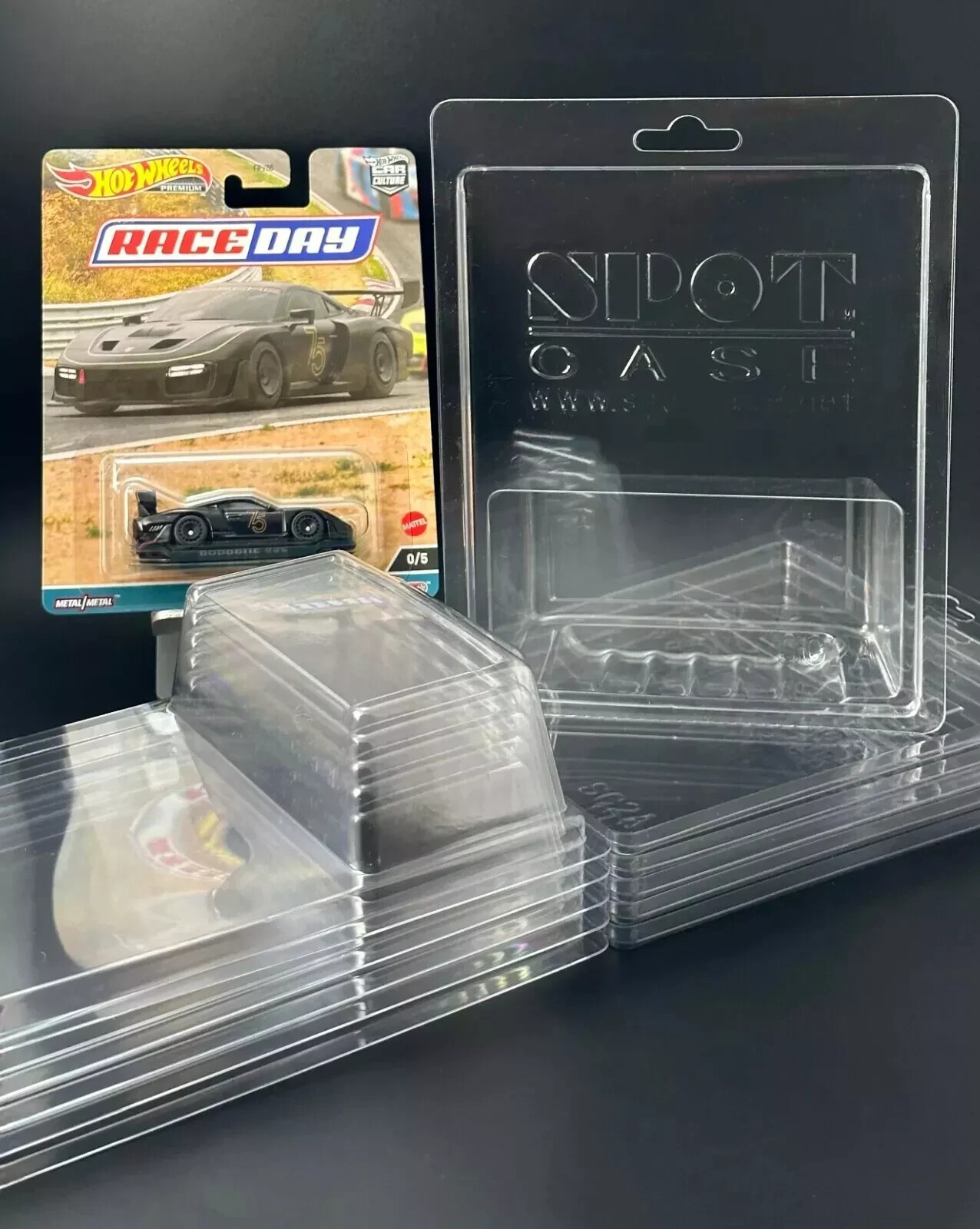 Hot Wheels Protector Case 100-PIECE SpotCase™ COMBO-PACK 50 MAINLINE 50 PREMIUM