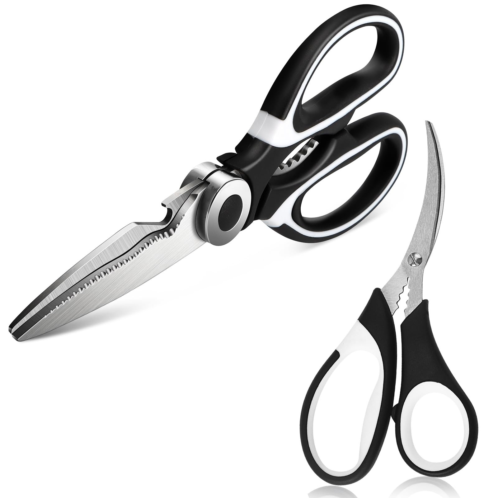 Kitchen Aid Poultry & Seafood Shears - All-Purpose Stainless Steel Scissors P...
