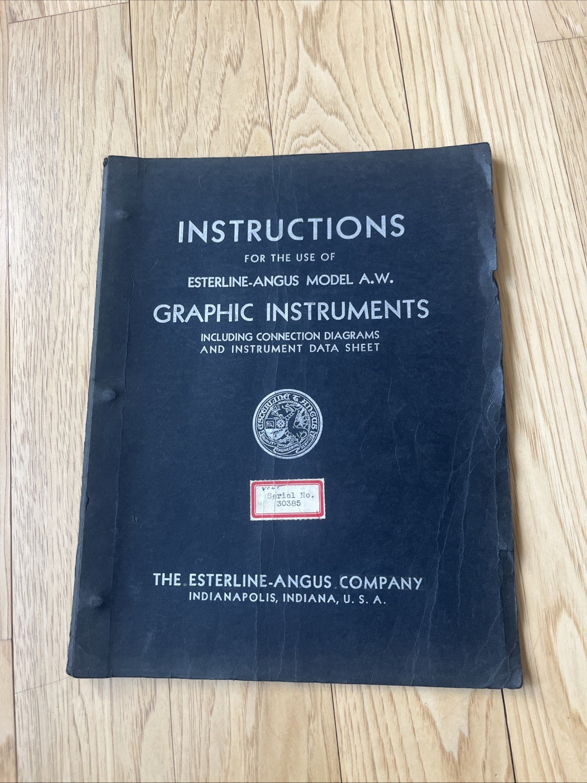 1939 Esterline-angus Model A. W. Graphics Instruments 30385 Graphic Meters