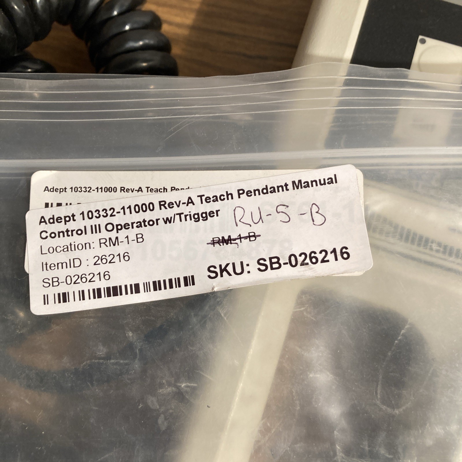 Adept 10332-11000 Rev A Teach Pendant