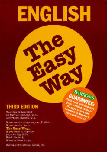 English the Easy Way (Barrons E-Z) - Paperback By Diamond, Harriet - GOOD