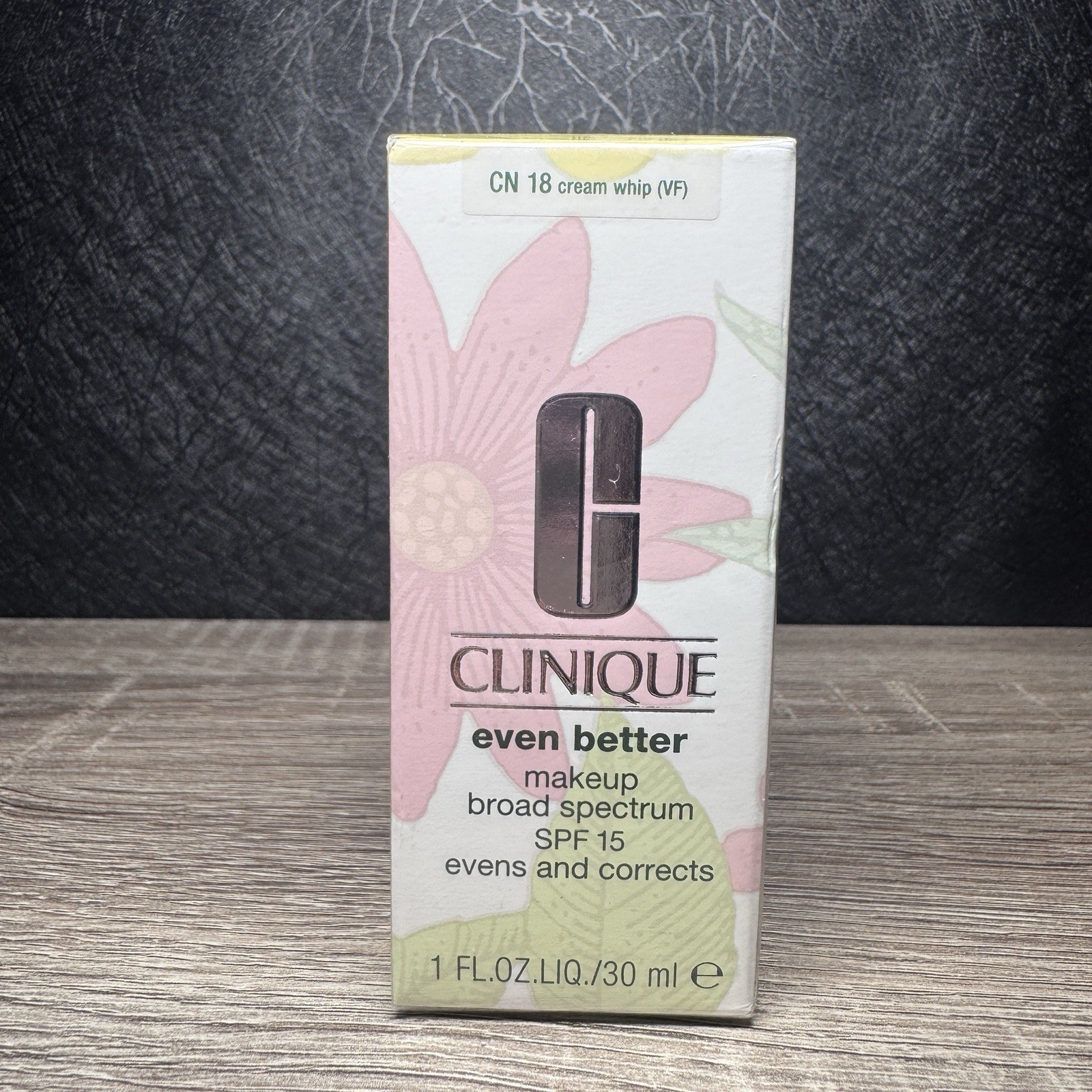 Clinique Even Better Makeup Foundation SPF15 CN18 Cream Whip 30ml Sealed