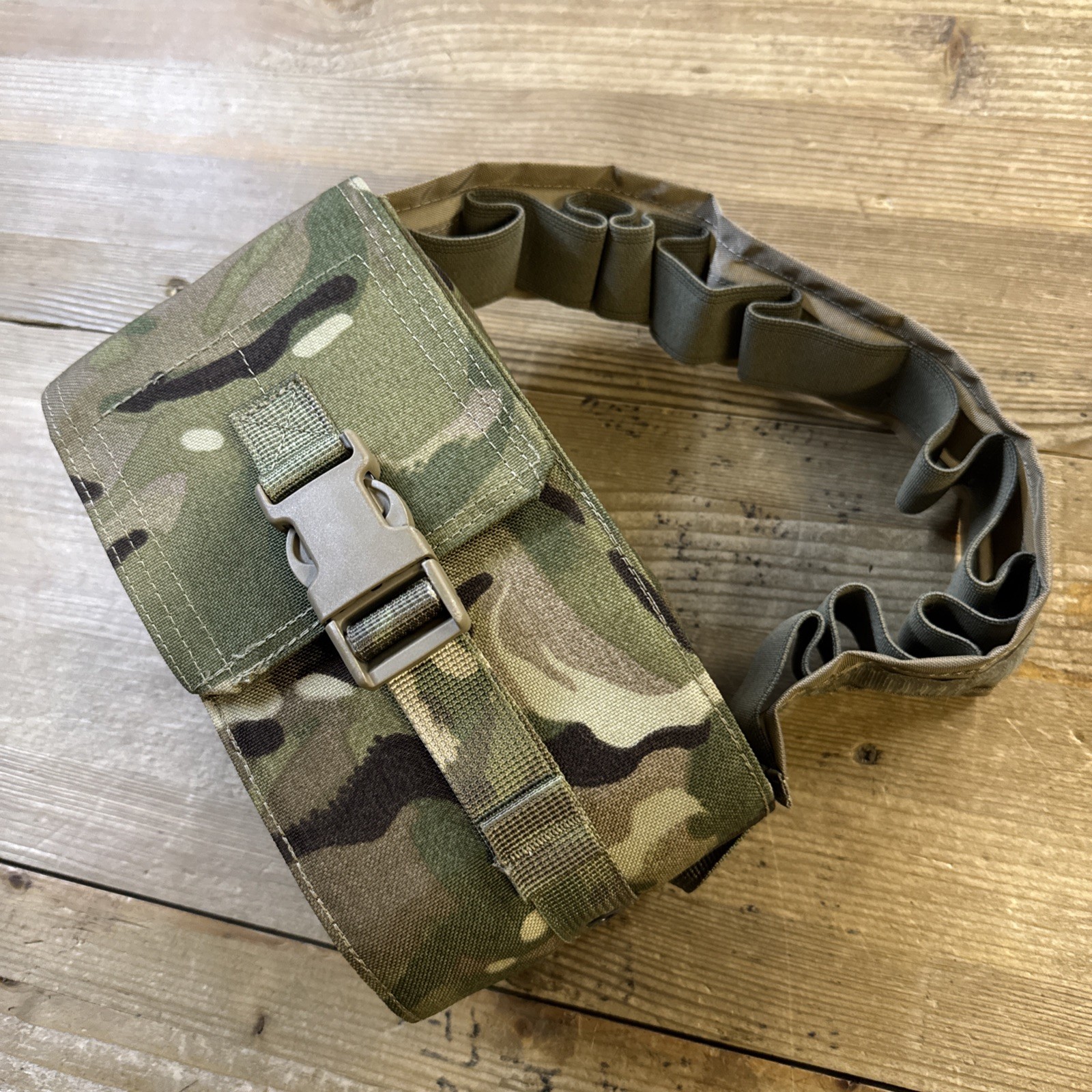 New British Army Virtus MTP UGL Pouch &Removeable Internal Bandolier STV Webbing