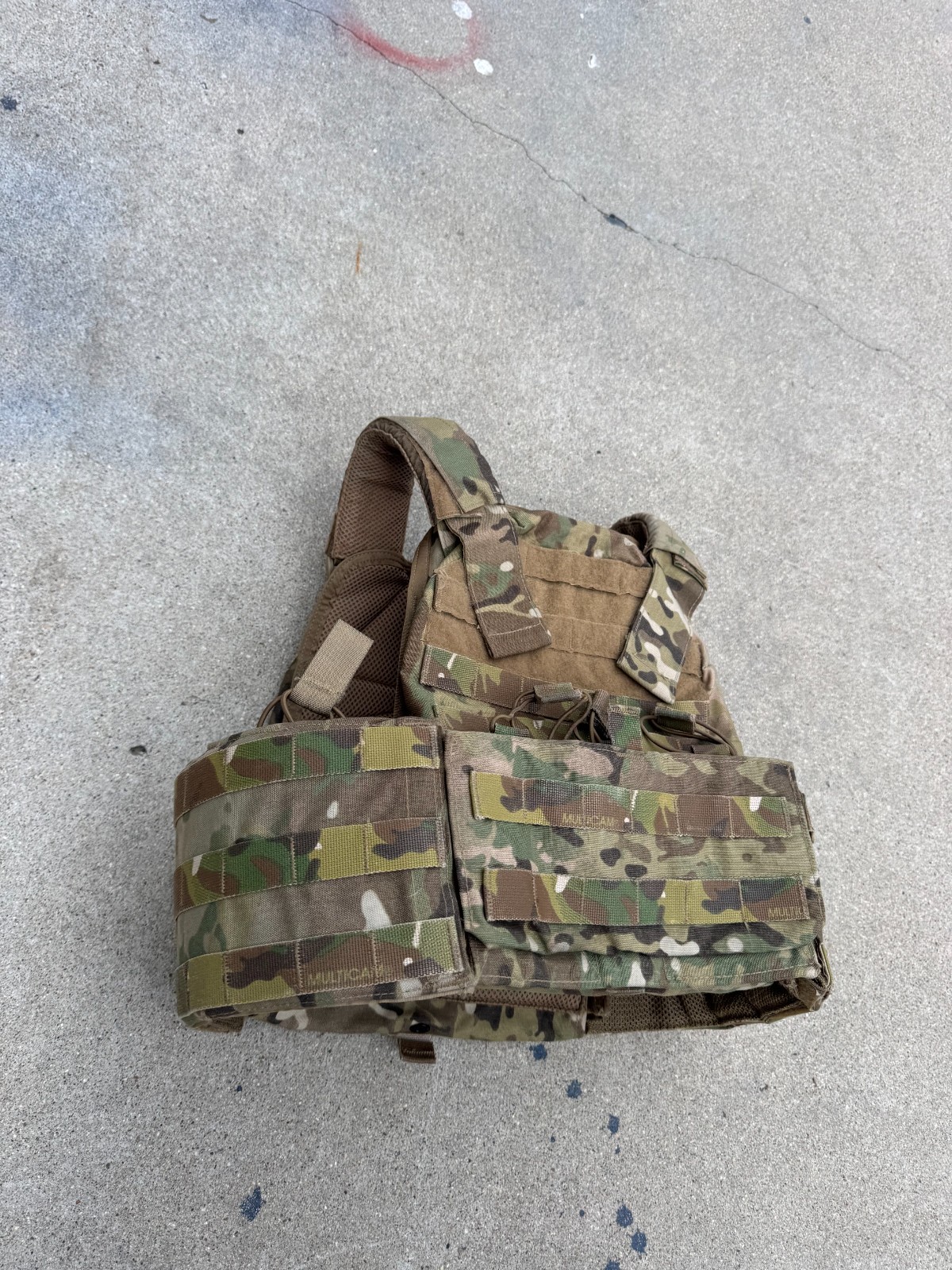 T3 Geronimo Plate Carrier Multicam Size Large