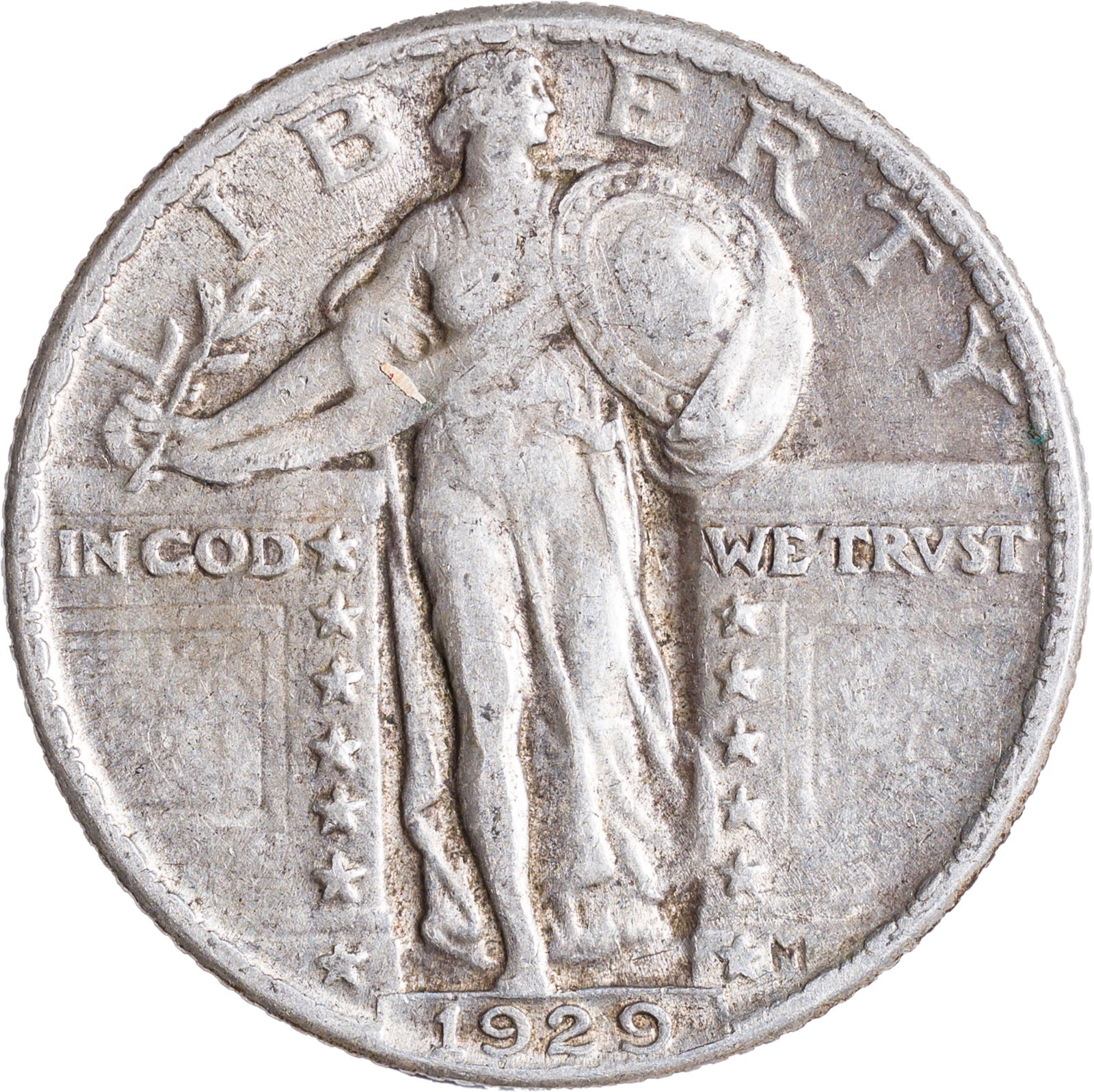 1929 Standing Liberty Quarter - About UNC