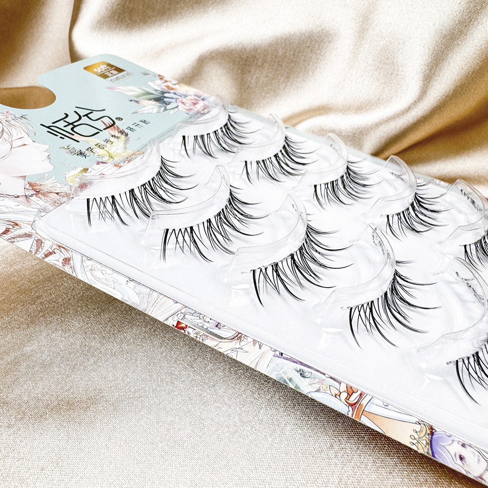 Makeup False Eyelashes for Dating & Parties - 12mm Natural Dense Lashes