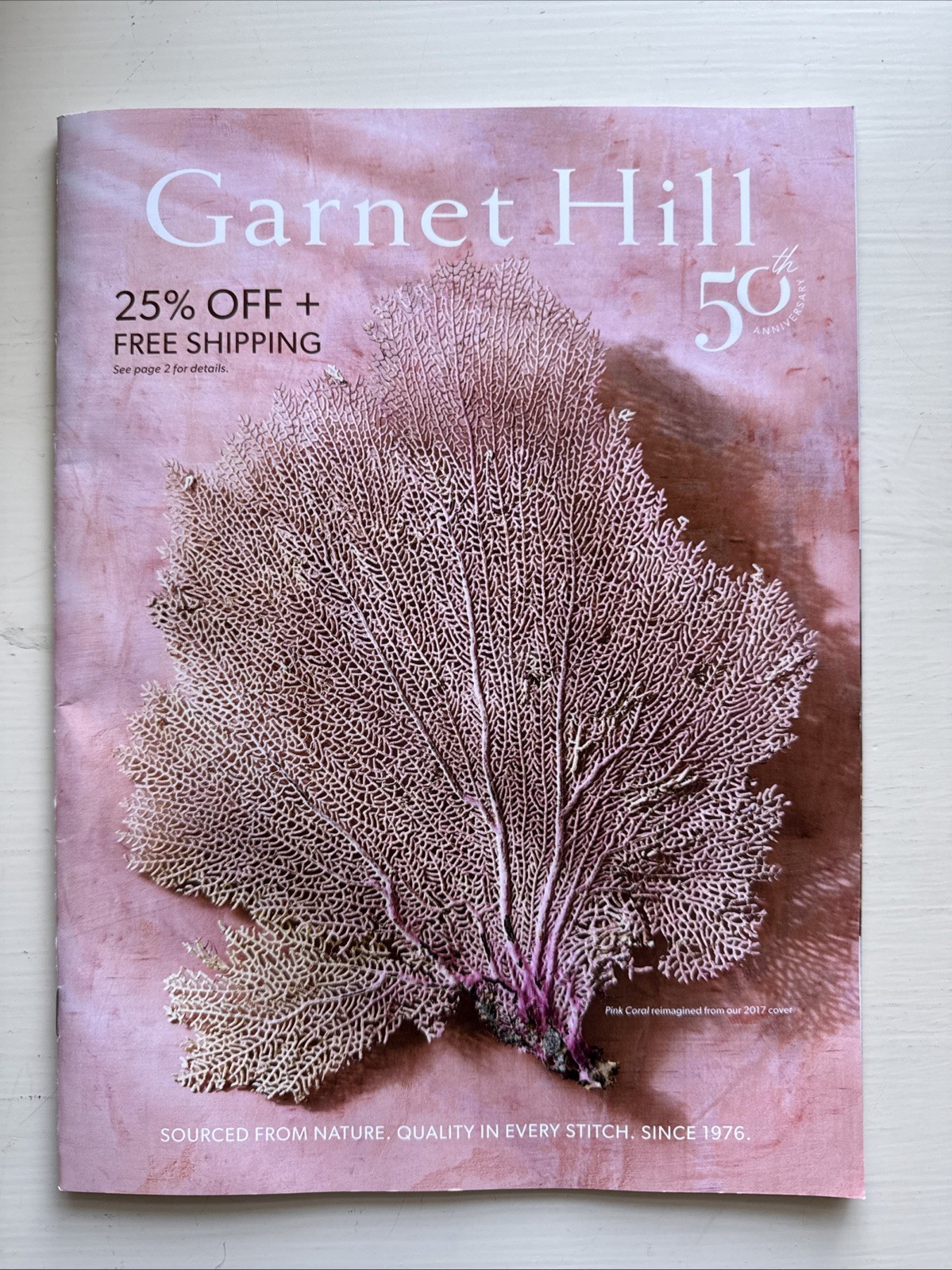 GARNET HILL Women's Fashion & Home Decor CATALOG Feb. 2026 - 50th ANNIVERSARY