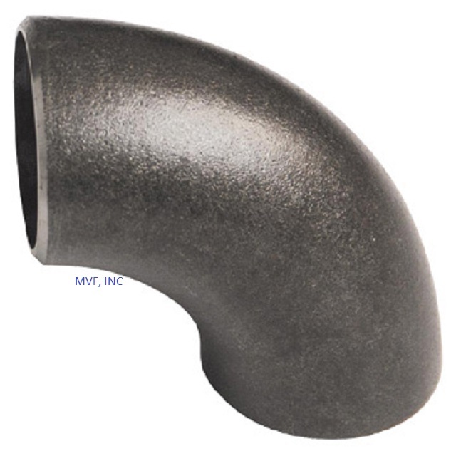 1-1/4" Schedule 40 (STD) Long Radius Butt Weld 90 Elbow WPB Carbon Steel B010711