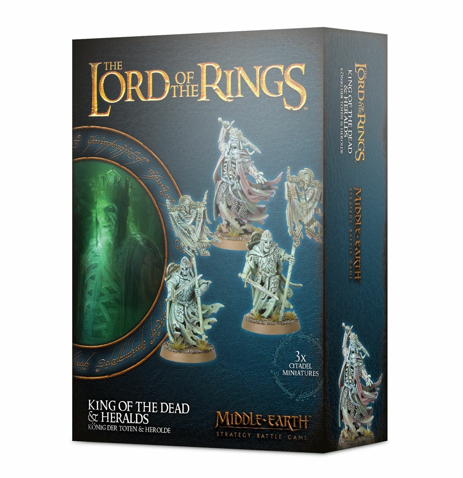 King of the Dead & Heralds - Lord of the Rings - Games Workshop - New! 30-46