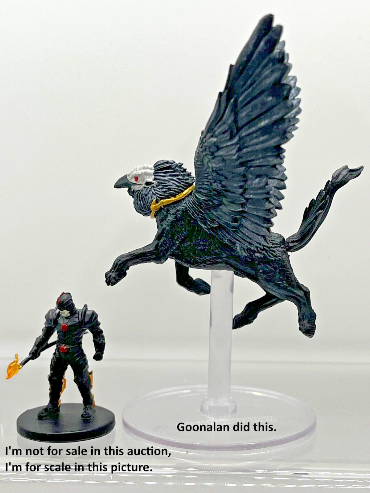D&D Pathfinder Mini Elemental Evil 31 Hieracopsphinx UC LARGE