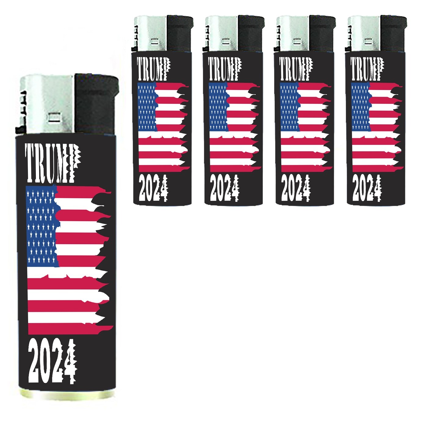 Trump USA 2024 Set of 5 Lighters