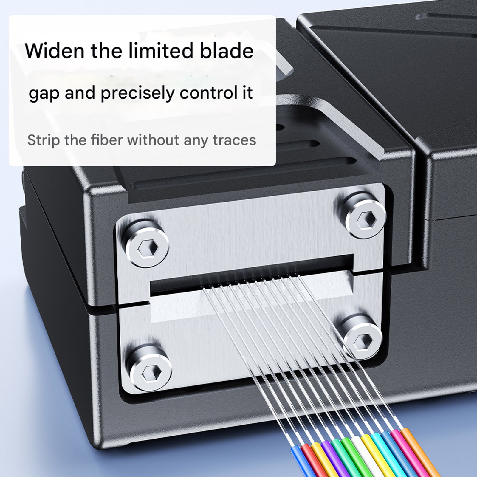Fiber Optic Thermal Stripper Rechargeable Auto Heating Efficient Stripping Tool