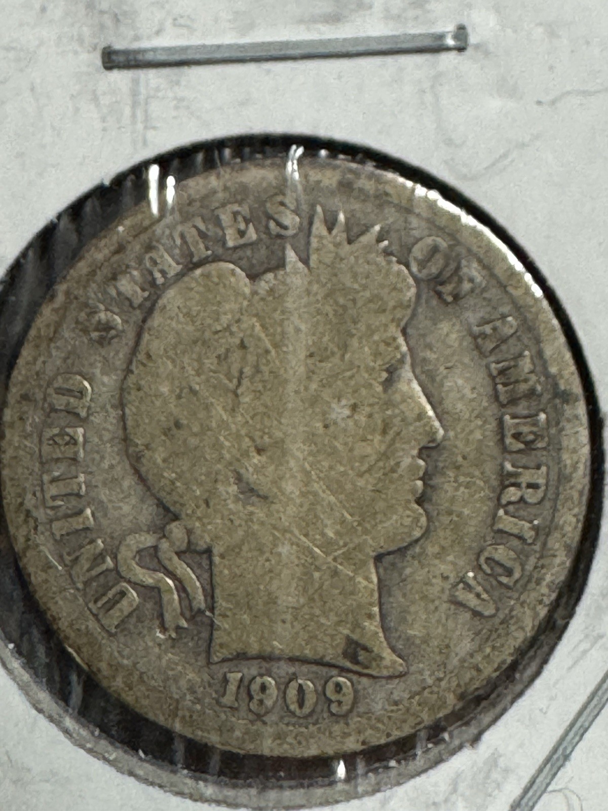 1909 Barber Dime, 99c Shipping Offer