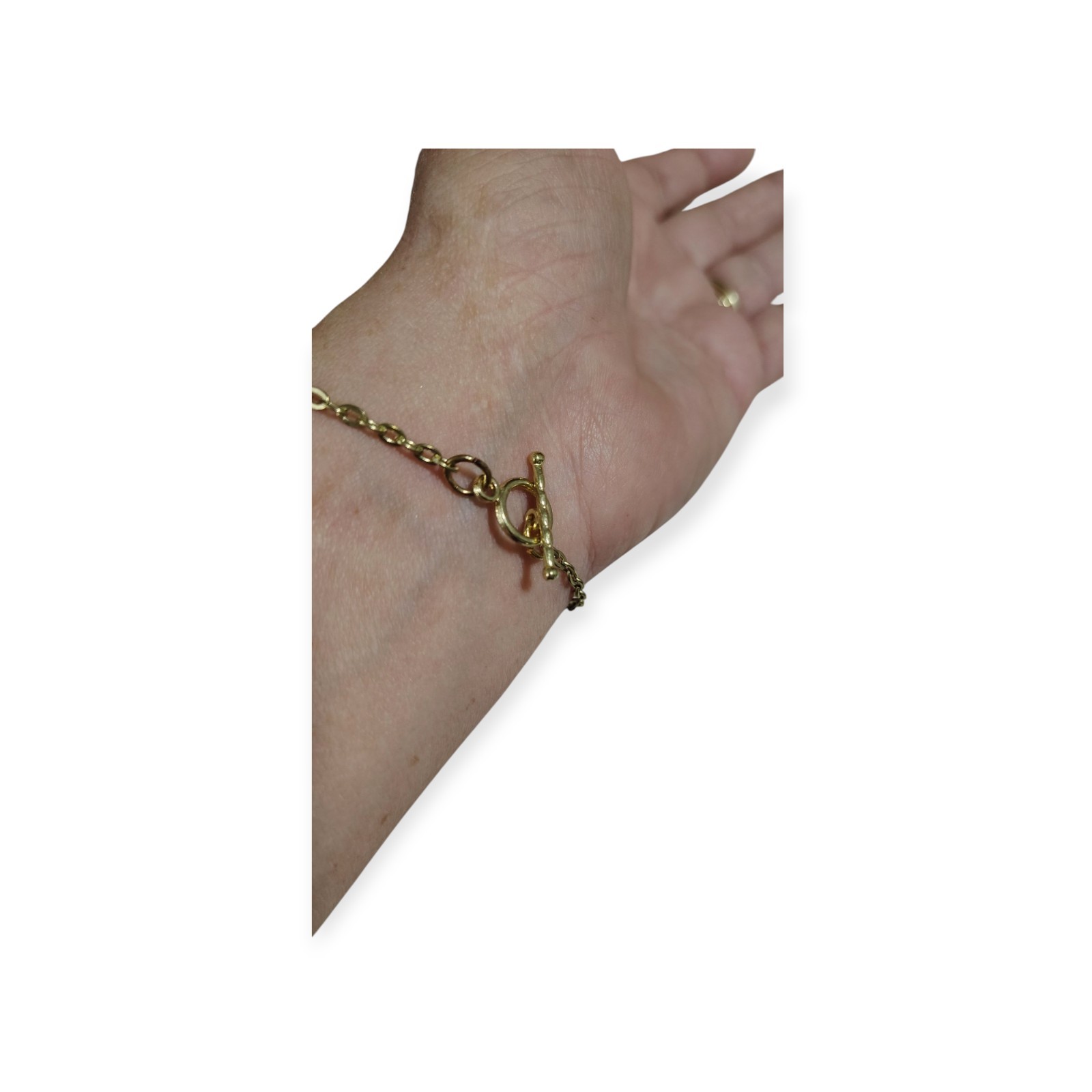 Beautiful Wire Flower Bracelet