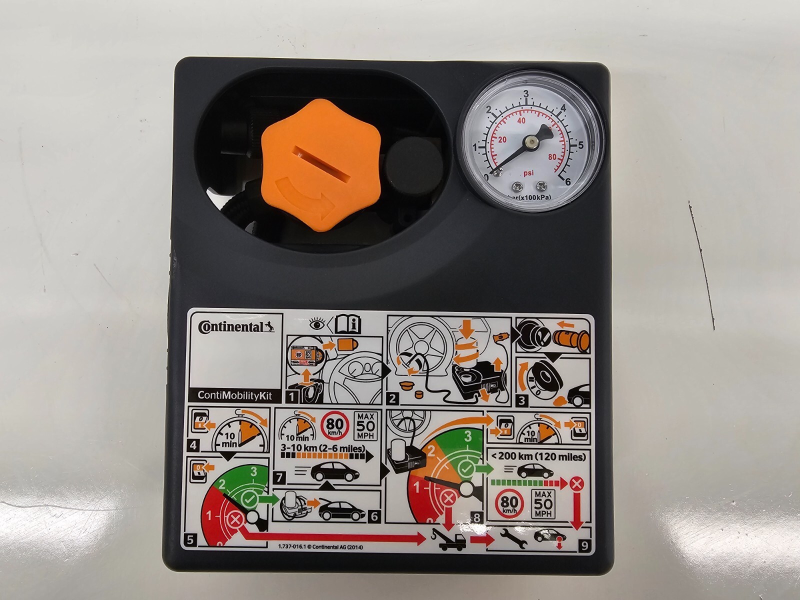 Volvo 11-18 S60 S80 XC60 XC70 ContiMobility Tire Inflator Kit
