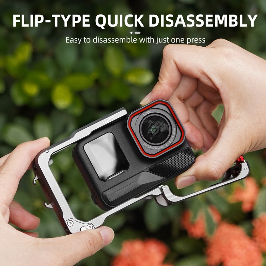 Alloy Camera Protective Cases Quick Release Accessories For Insta360 Ace Pro 2
