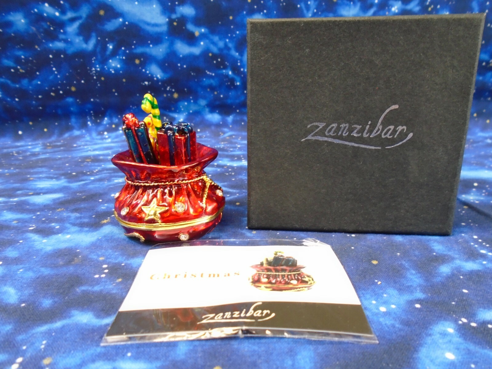 Zanzibar Collectable Trinket Box release No. 89 Christmas New