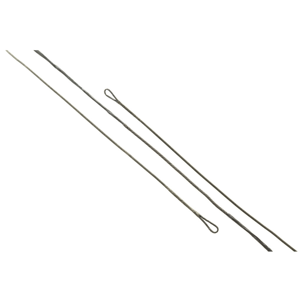 J and D Teardrop Bowstring Black B50 35 in. 18 Strand