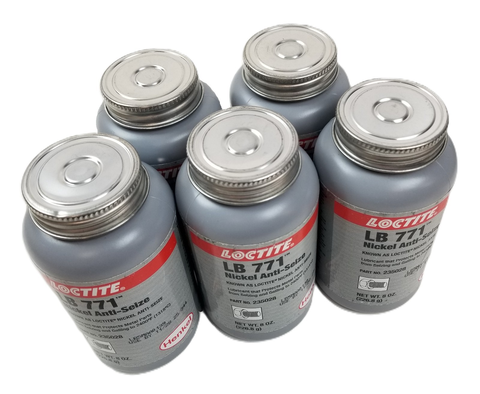 40oz LOCTITE LB 771  Nickel Anti-Seize Heavy-Duty High-Temp Lubticant Paste NEW
