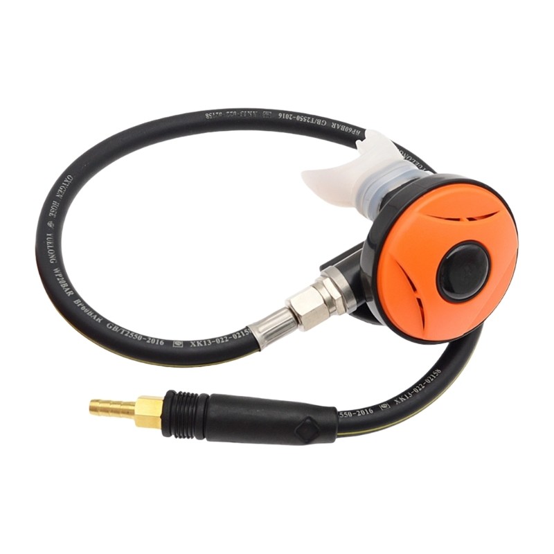 2nd Stage Regulator with Mouthpieces, Underwater Diving Second Stage Regulator