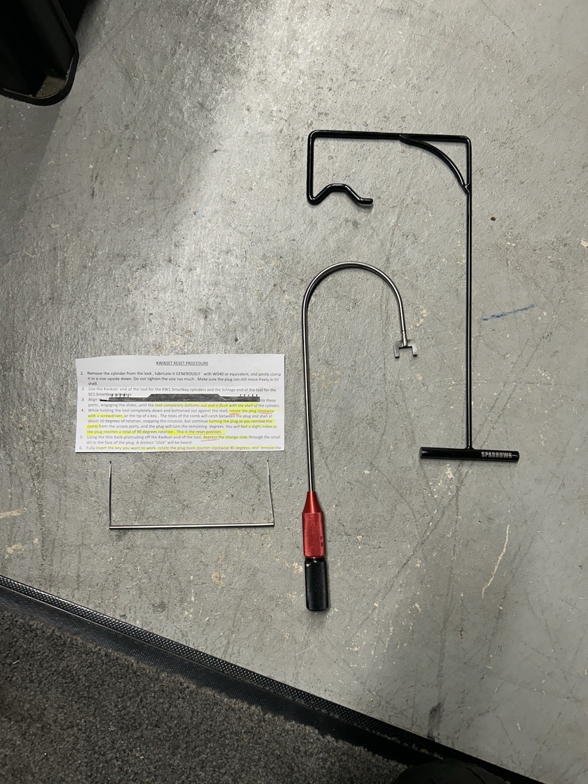 locksmith Gear, Tools & Cylinders