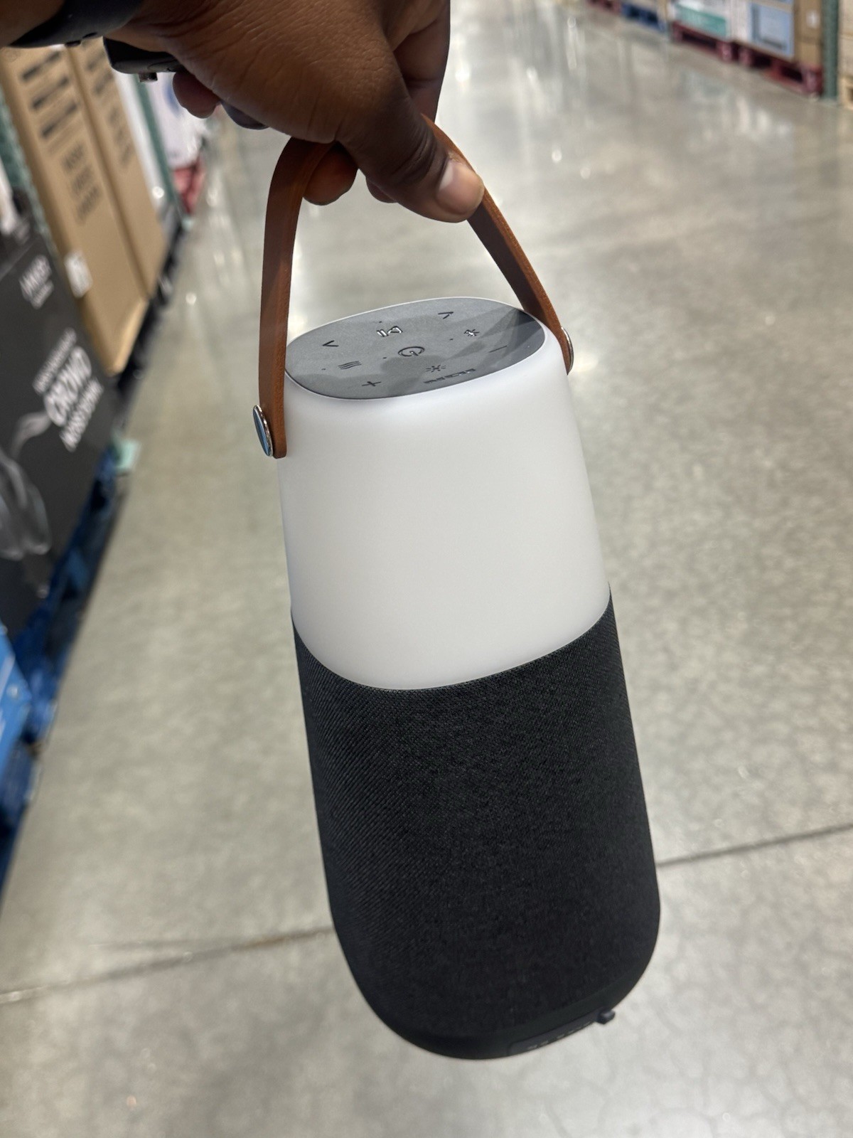 Ion Bright Max Indoor/Outdoor Bluetooth Speaker w/ Lighting