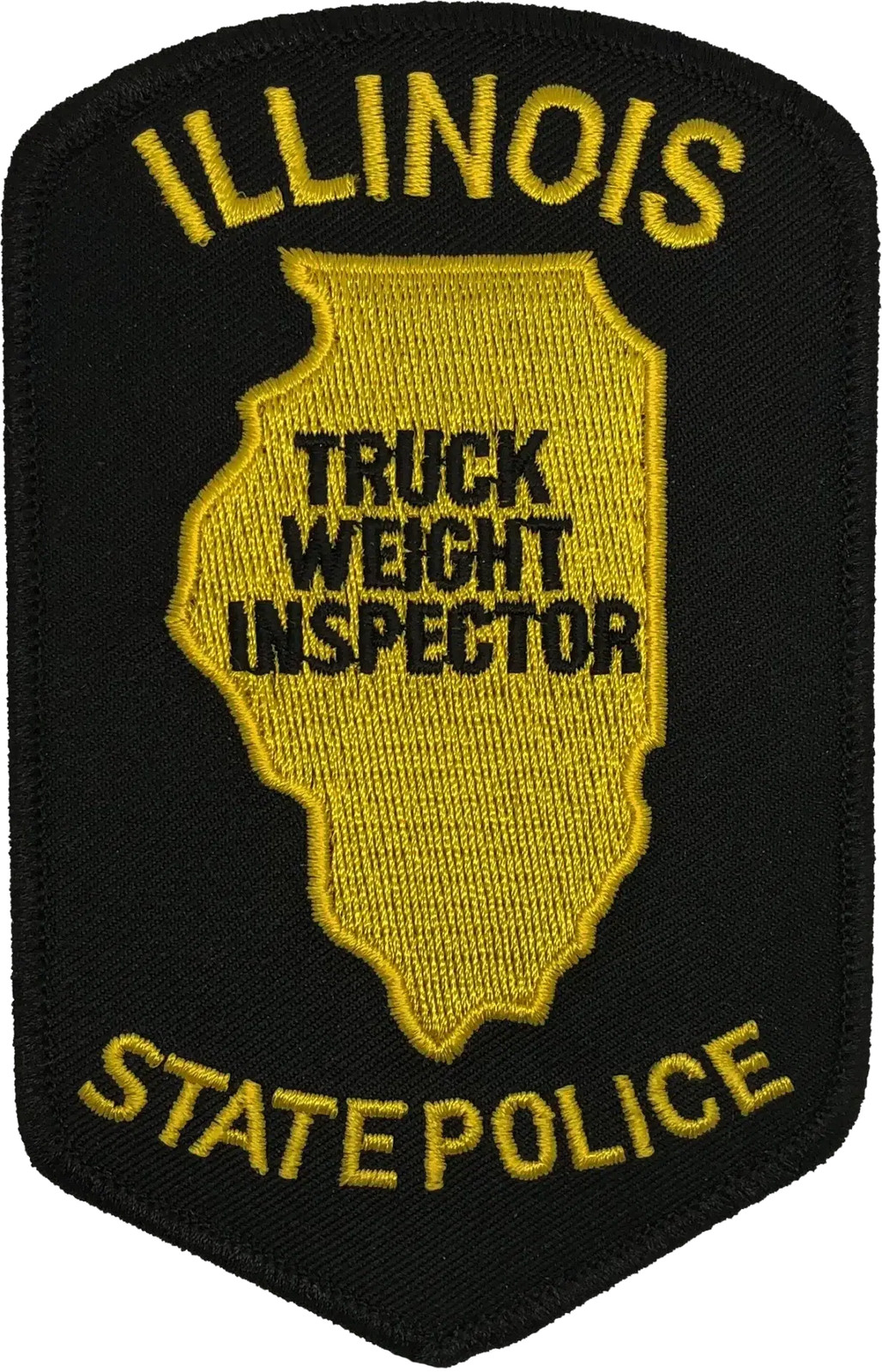 ILLINOIS STATE POLICE SHOULDER PATCH: Truck Weight Inspector