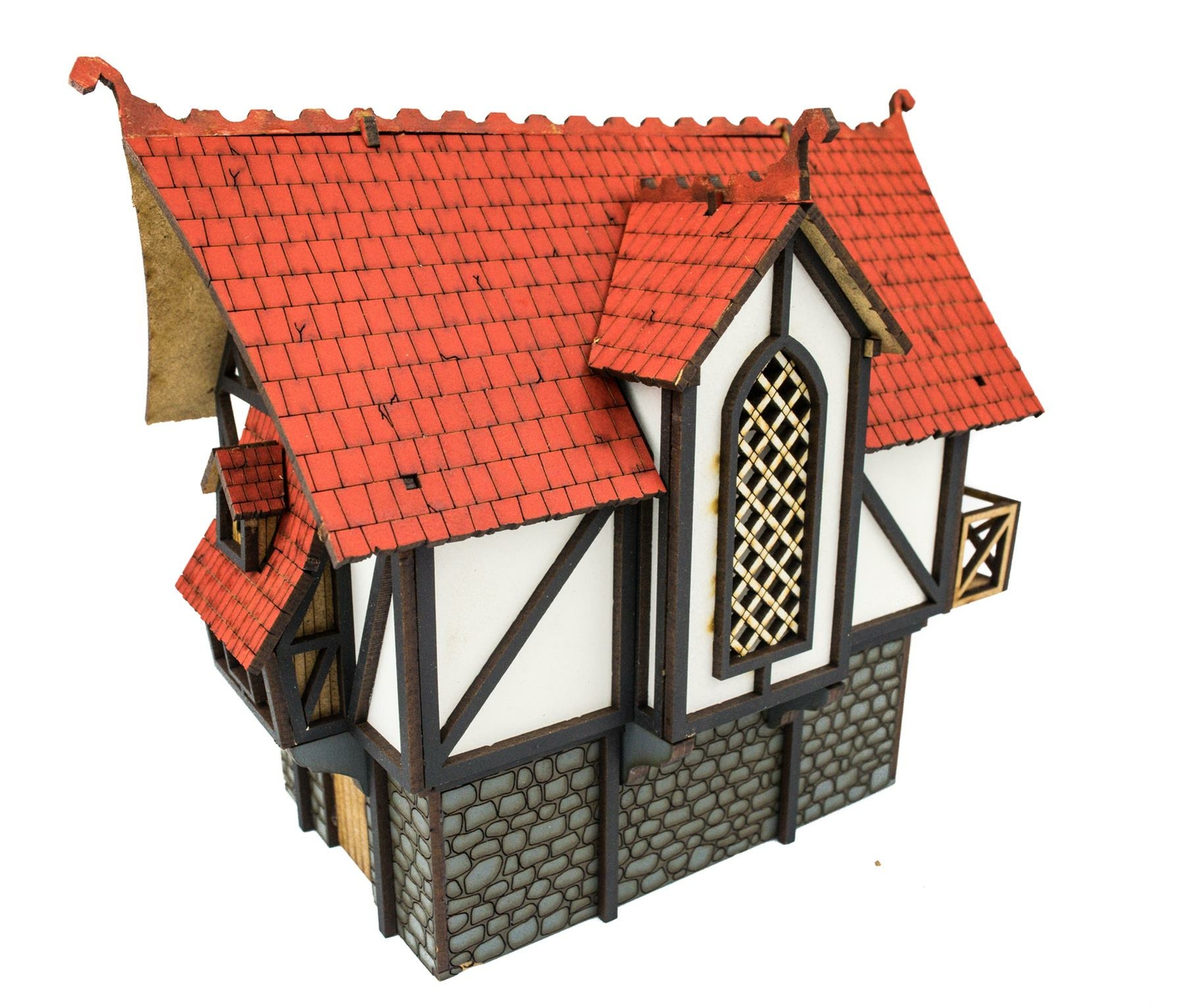 WWG Medieval Town Large Town House (Painted/Unpainted) – 28mm Wargame Terrain