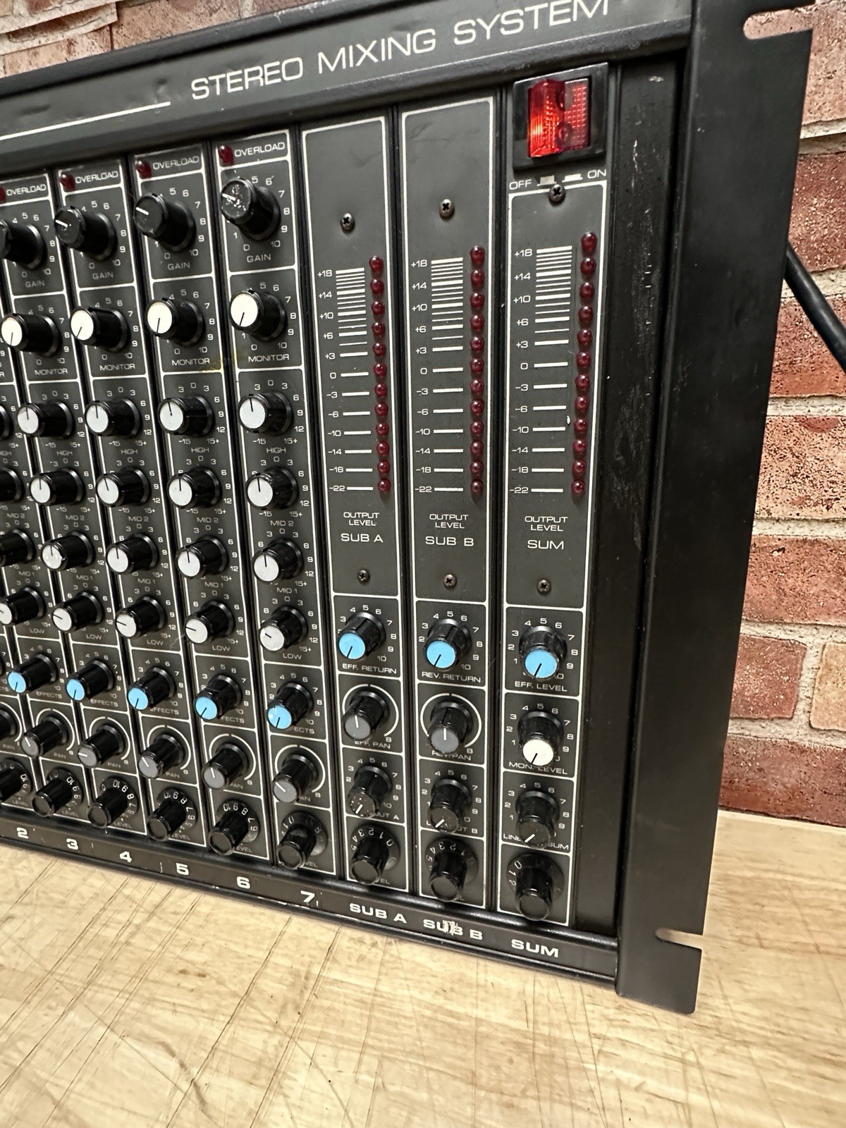 peavey mixer mr7 (read)