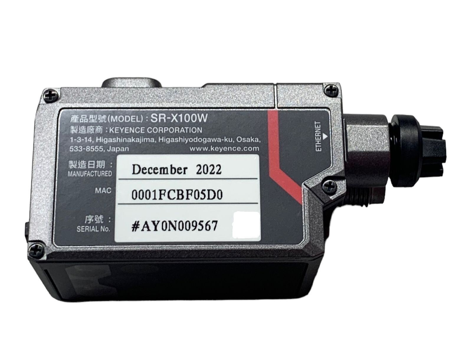 KEYENCE sr-x100w NEW OPEN BOX- FAST SHIPPING