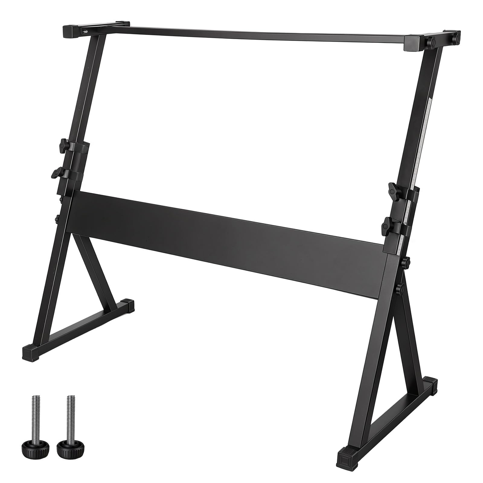 Z Style Adjustable Heavy Duty Piano Stand 6188 Key Digital Piano Sturdy Black