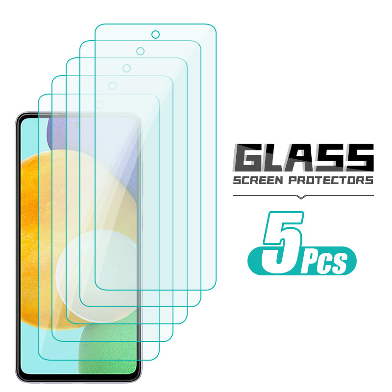 Tempered Glass Screen Protector For Samsung S24 S23 S22 Plus S21 FE A15 A05 A72