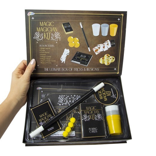 Complete Mega Magic Show set for Kids.Perform 120 Magic Tricks, Magician Kit