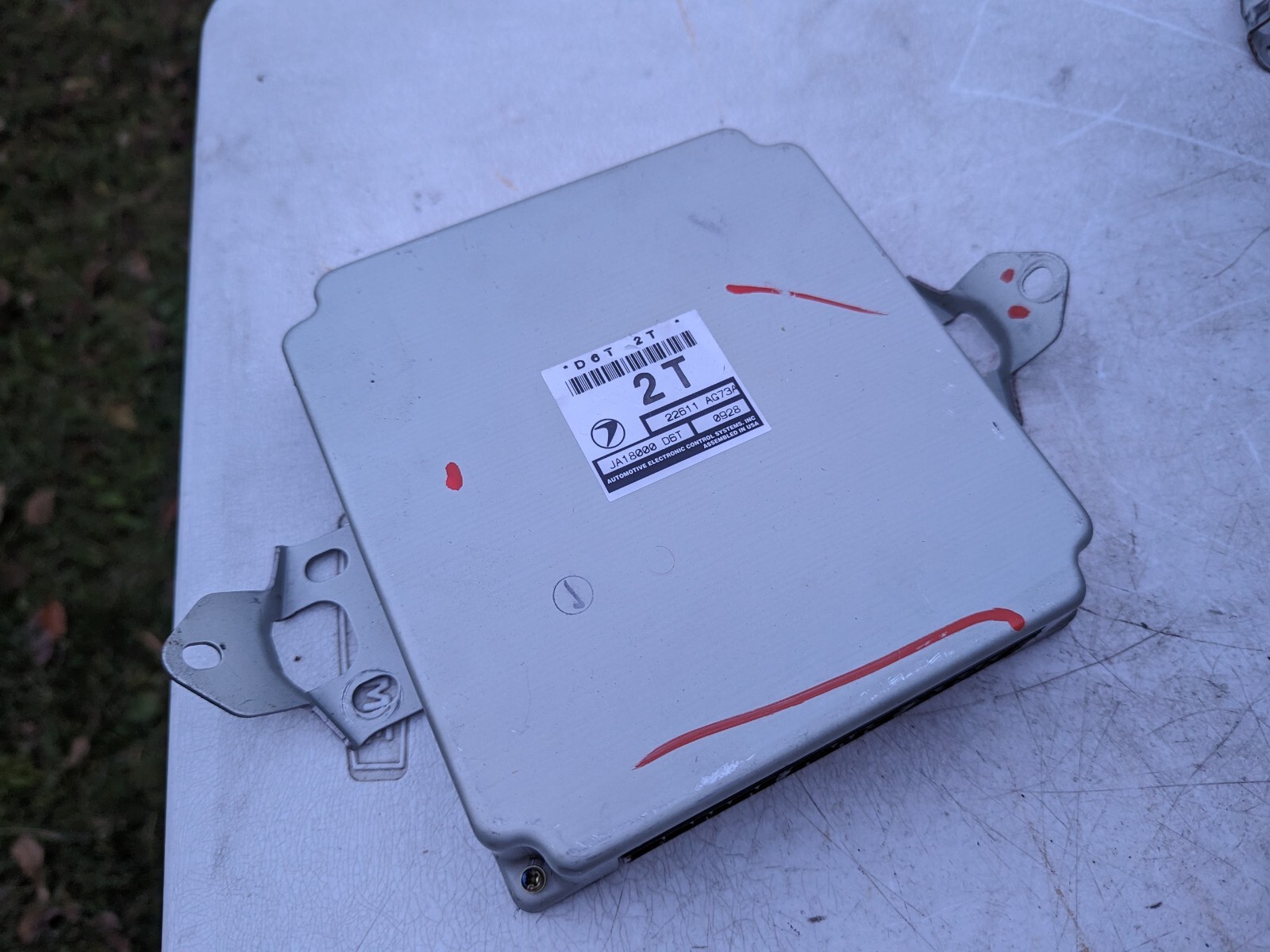 2001 Subaru Legacy 2.5L Engine Control Module ECU ECM Computer 22611 AG73A 2T