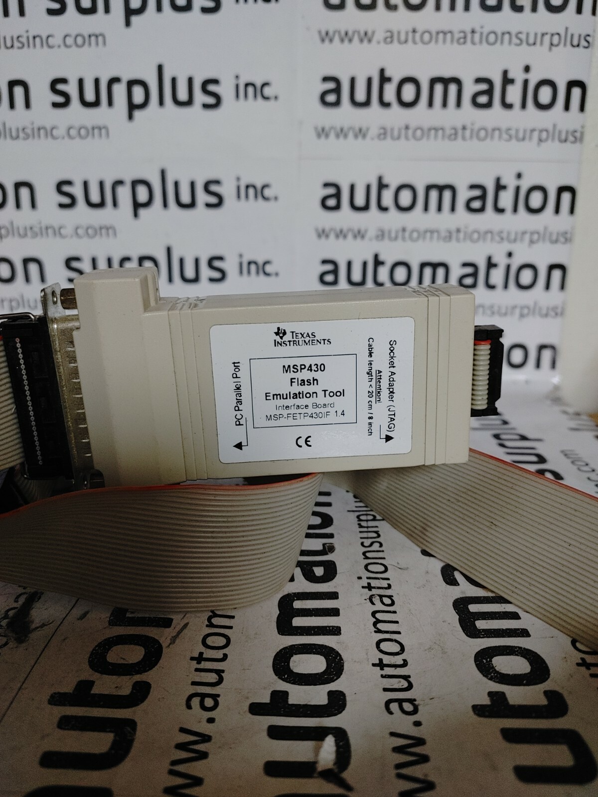 TEXAS INSTRUMENTS MSP430 FLASH EMULATION TOOL WOW!!