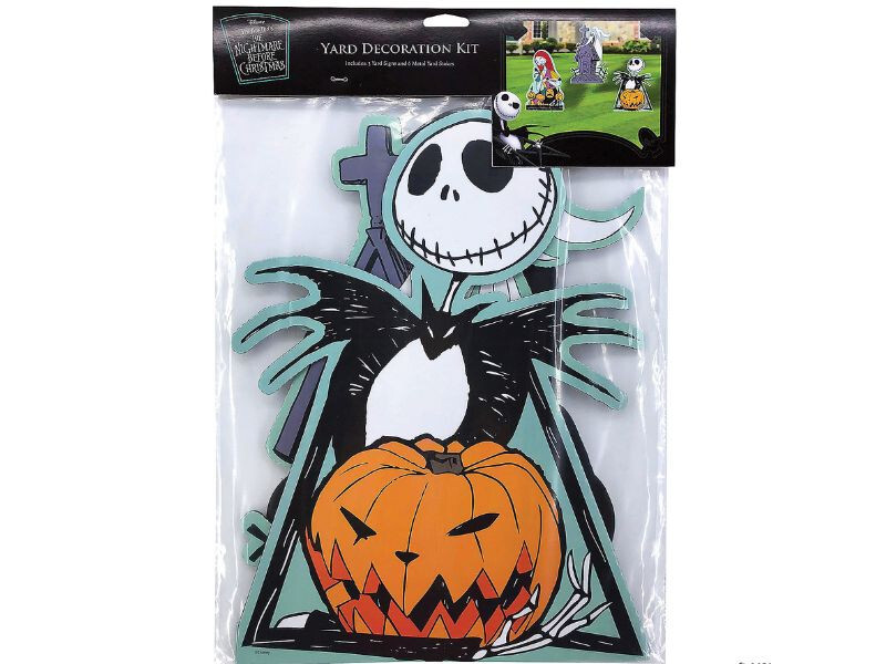 Jack Sally And Zero Scene Set Nightmare Before Christmas Halloween Decor Party