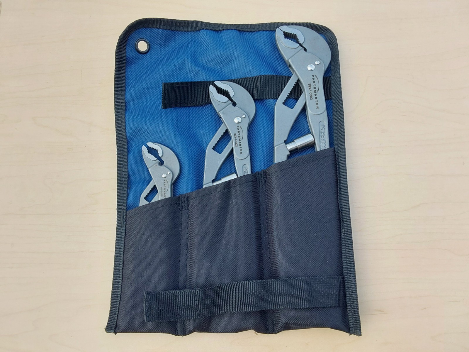 Partsmaster Self Adjusting Pliers Set 12" 10" 7" DY89310300 Like Knipex New
