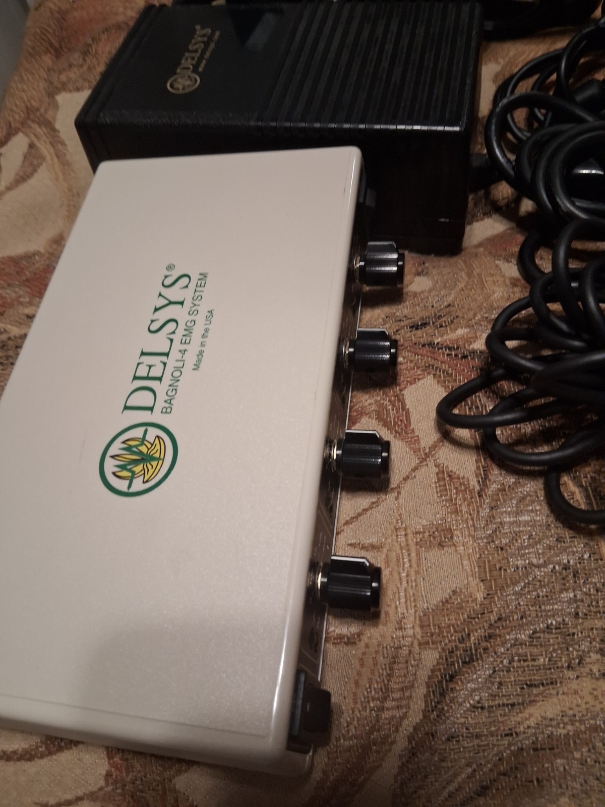 Delsys EMG System With AC Adapter And All Wire Connections