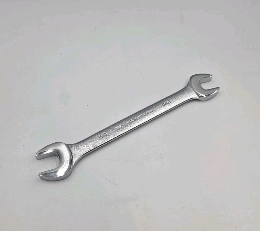 Proto 9/16" x 5/8" Open End Wrench Satin Finish USA Made - New