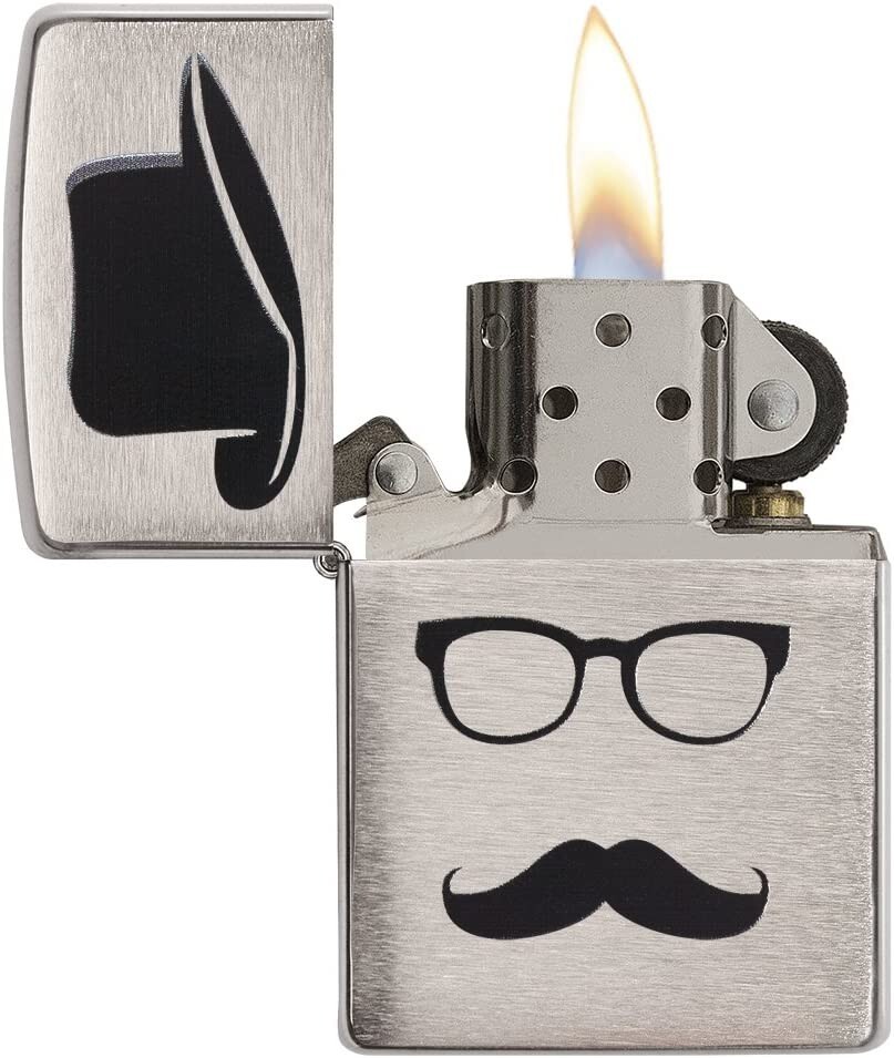 Zippo Invisible Man Brushed Chrome 28648