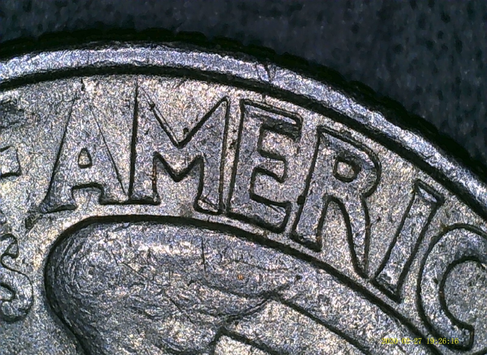 1987-P Washington Quarter DDR Error coin